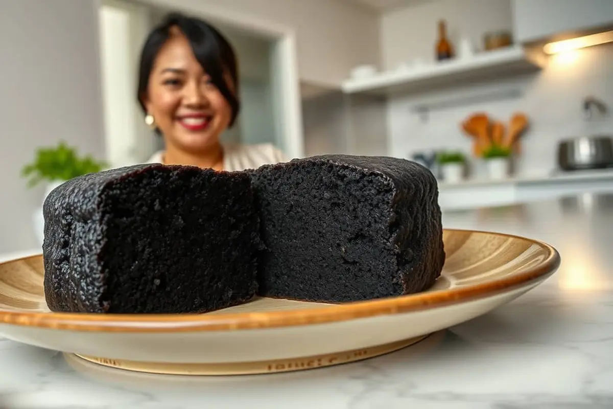 resep bolu ketan hitam kukus
