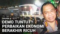 Belasan Orang Diamankan, Demo di Depan Gedung Grahadi Berakhir Ricuh