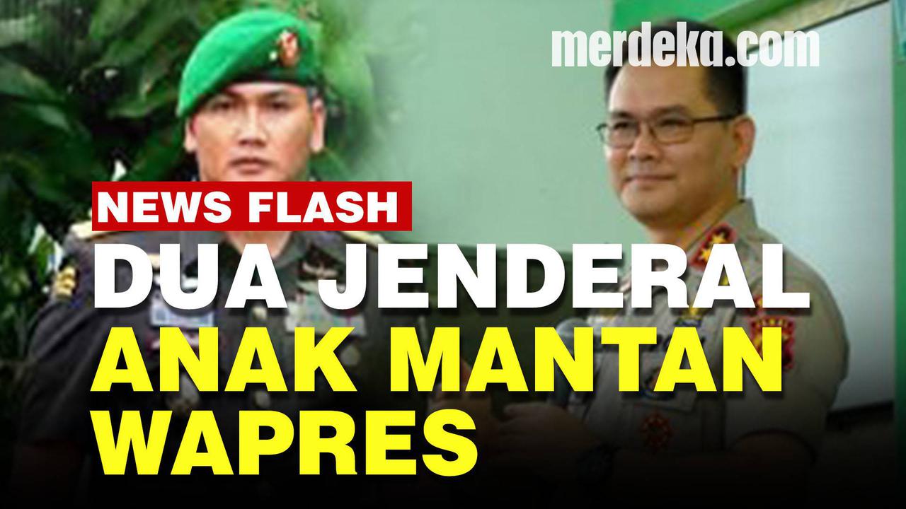 VIDEO: Sosok Dua Jenderal Di TNI dan Polri Ternyata Anak Mantan Wapres Try Sutrisno