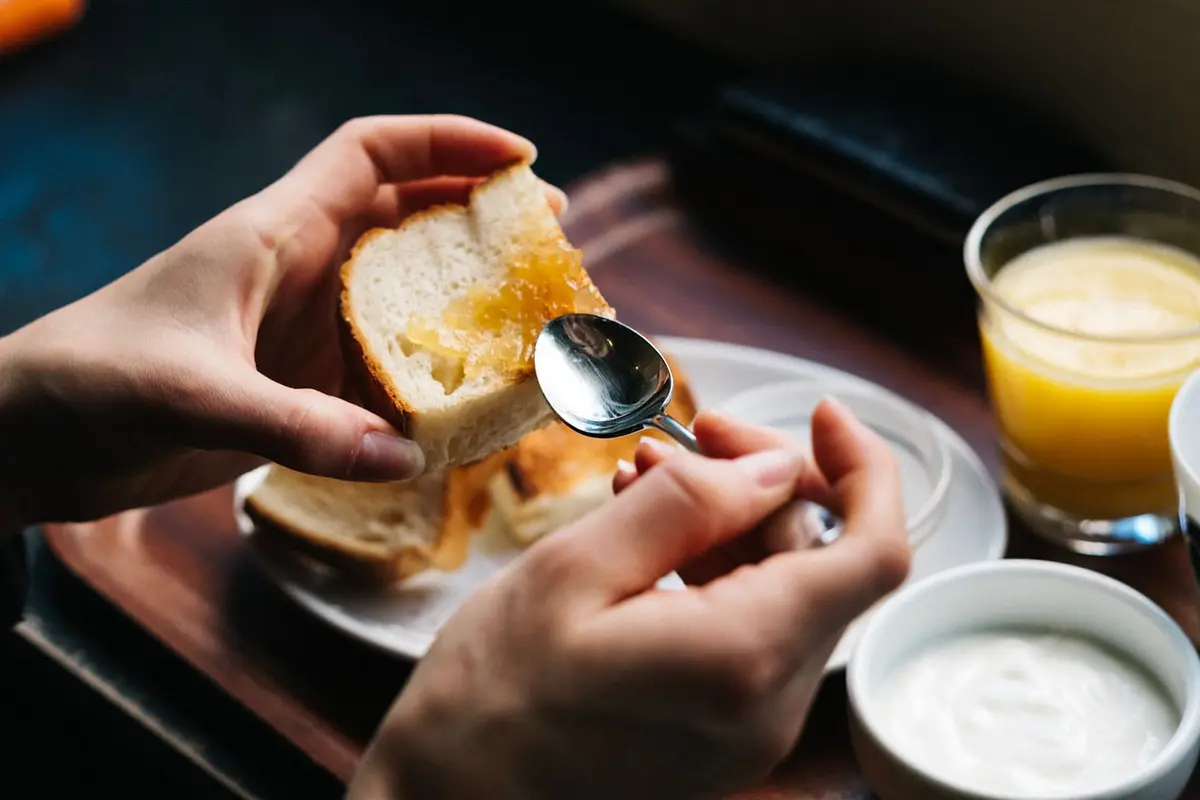 Ilustrasi sarapan, makan pagi
