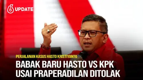 Praperadilan Sekjen PDIP Hasto Kristiyanto Ditolak