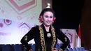 Penyanyi yang sempat sukses lewat ajang pencarian bakat, Akademi Fantasi Indonesia (AFI) di Indosiar mengaku mulai mencintai musik dangdut. Ia bahkan, melihat penyanyi dangdut tak bisa diremehkan. (Deki Prayoga/Bintang.com)