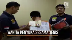 Seorang wanita penyuka sesama jenis ditangkap polisi karena membawa kabur seorang gadis.