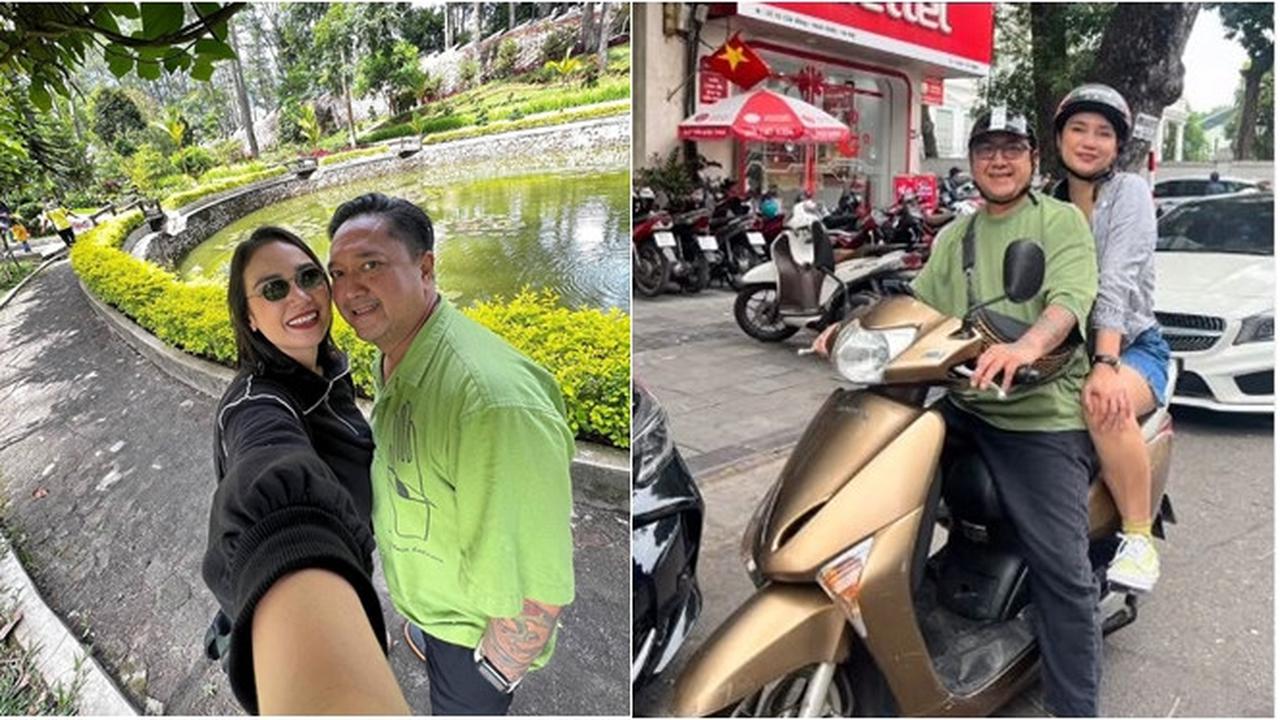 6 Potret Feby Febiola yang Kerap Diajak Liburan Suami, Usai Sembuh dari Kanker