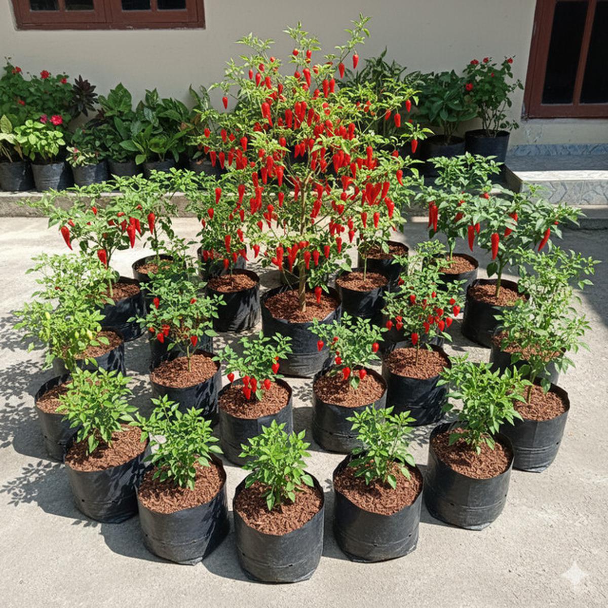 6 Ide Kebun Cabai Campuran Jenis di Satu Lahan, Solusi Lahan Terbatas Nan Produktif