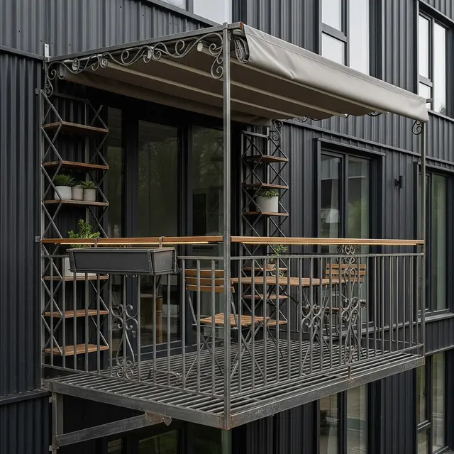 Balkon Besi Multifungsi