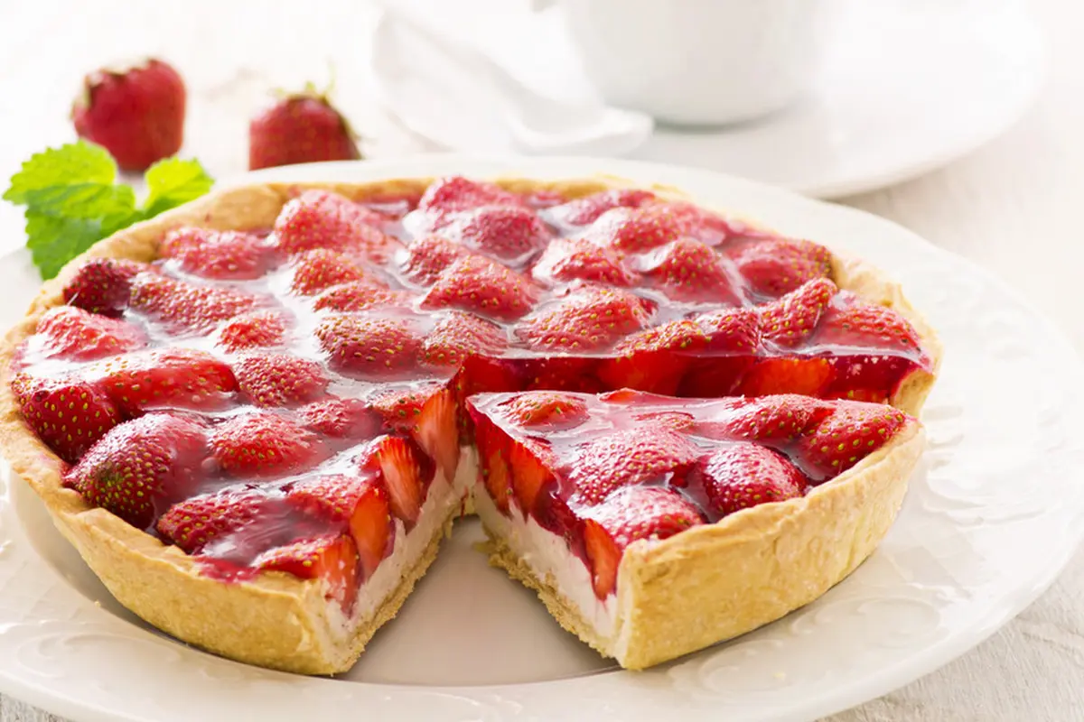 pie strawberry
