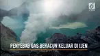 Kawah Ijen terus keluarkan gas beracun. Hingga kemarin bahkan sempat terjadi gempa di sekitar kawah.
