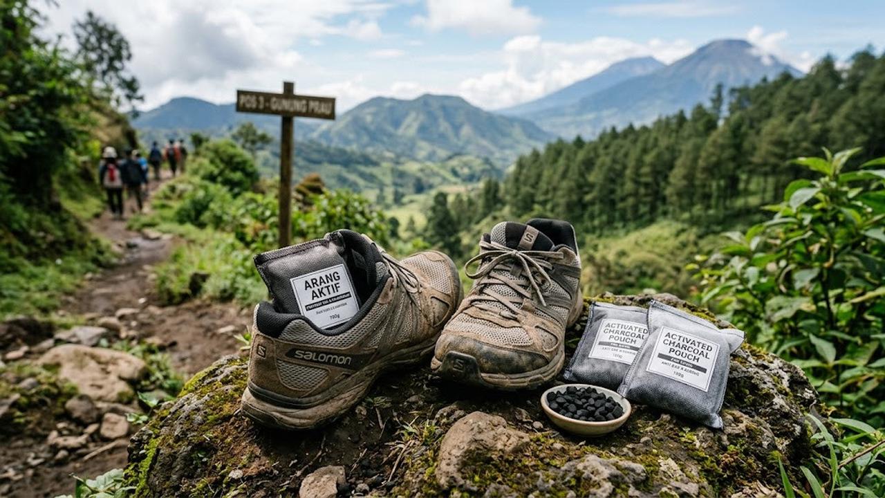 Arang Aktif untuk Bau Sepatu