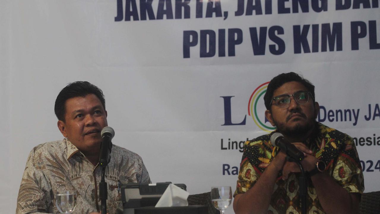 LSI Denny JA paparkan hasil Survei Pilkada Jakarta 2024