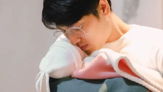 Rizky Billar dan Lesti Kejora umumkan nama anak kedua. (credit:instagram.com/rizkybillar/nafaspertam