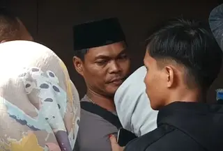 Ayah bintara muda Polda Sulsel Bripda DP, Aipda Muhammad Jabir. (Foto: Liputan6.com/Fauzan).