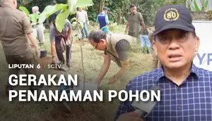 Cegah Erosi dan Dukung Eco-Green, YPP Emtek Tanam Ratusan Pohon Jati di Bogor