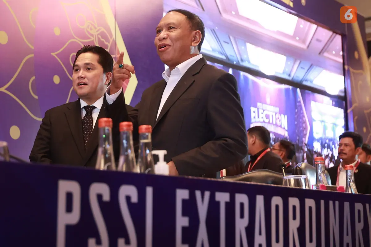 Erick Thohir Terpilih sebagai Ketua Umum PSSI dalam KLB PSSI 2023