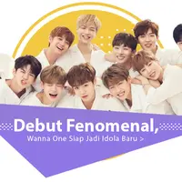 Debut Fenomenal, Wanna One siap jadi idola baru (Foto: Pinterest, Desain: Nurman Abdul Hakim/Bintang.com)