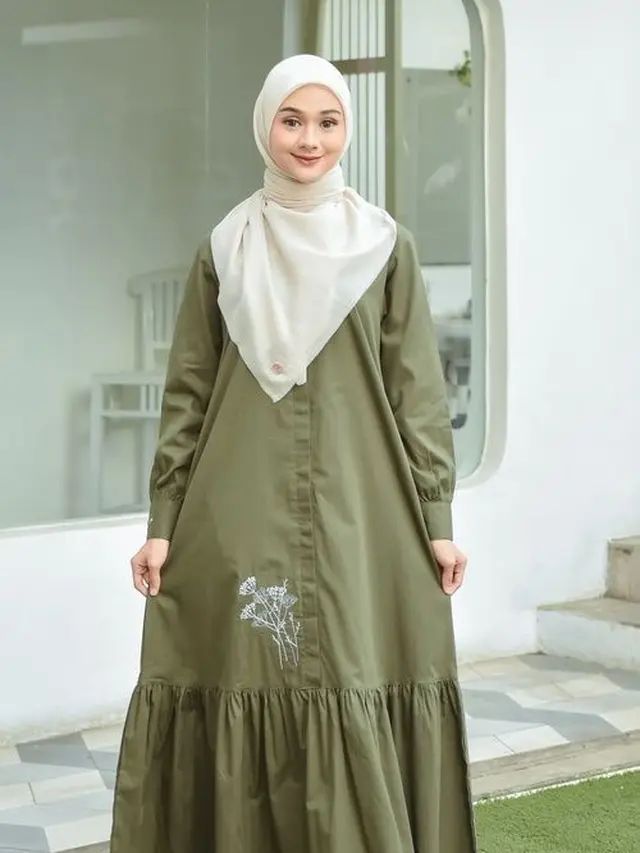 Gamis Katun Polos