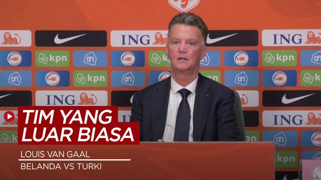 Cover Berita Video, Komentar Louis van Gaal usai Bantai Turki 6-1