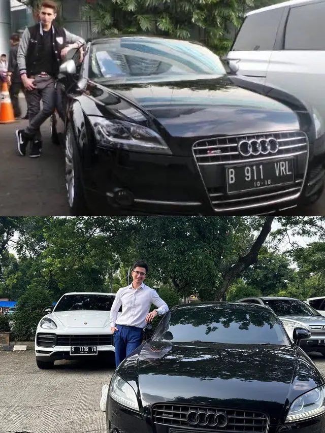 Verrel Bramasta dan mobil pertama (Instagram/bramastavrl)