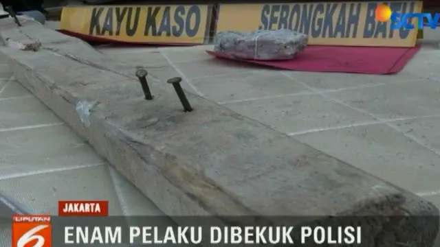 6 Pengemudi Ojek Online Keroyok Remaja hingga Tewas di Tambora