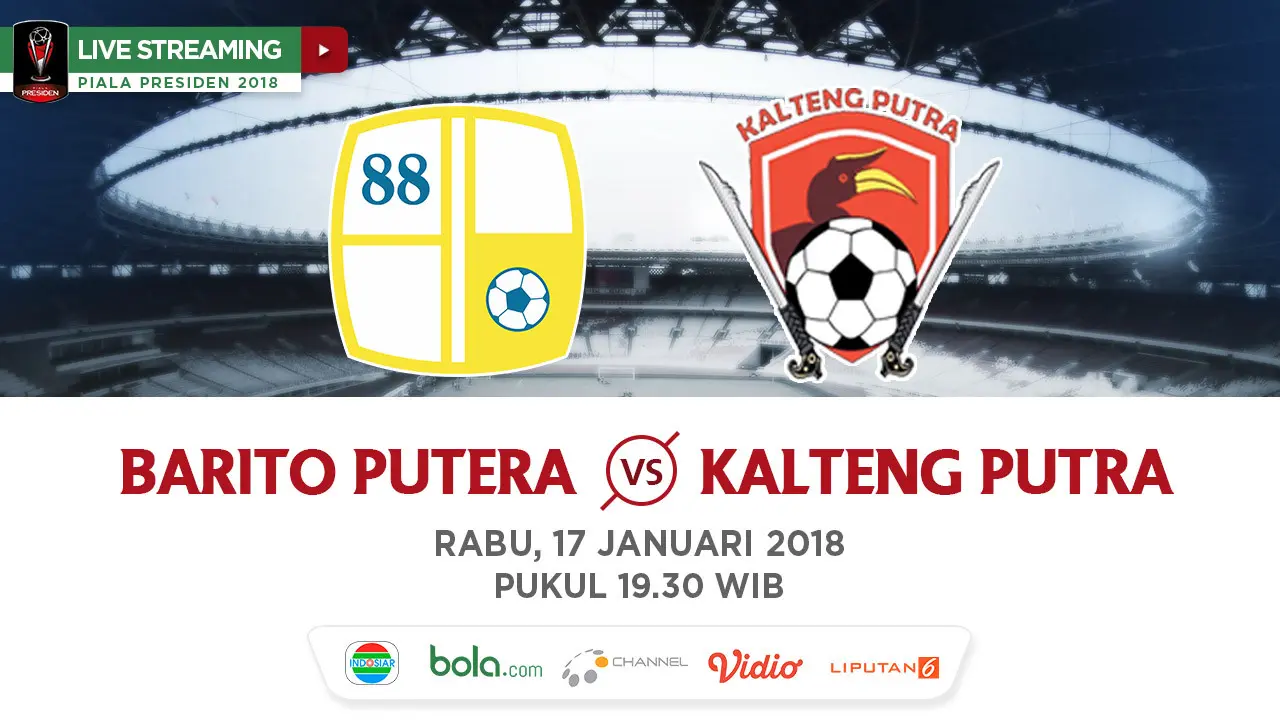 Barito Putera Vs Kalteng Putra