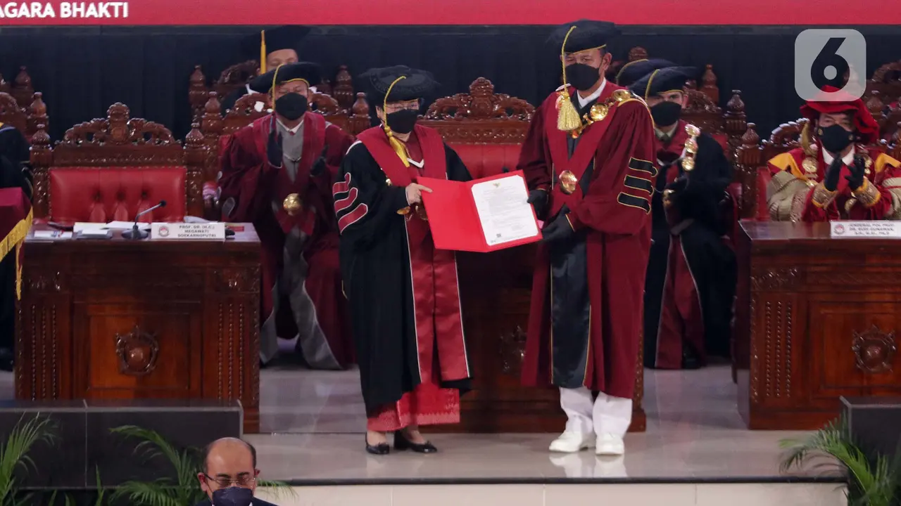 Pengukuhan Gelar Profesor Kehormatan untuk Megawati Soekarnoputri