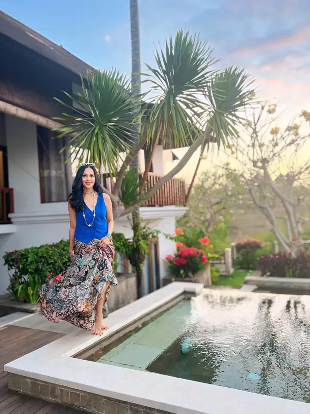 7 Potret Rumah Masa Tua Diah Permatasari di Bali, Mewah dan Pemandangan Indah