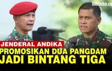 VIDEO: Panglima TNI Andika Promosikan Dua Pangdam jadi Jenderal Bintang Tiga
