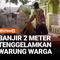 Banjir yang merendam Dusun Kampek, Desa Karang Ligar, Kabupaten Karawang, Jawa Barat, belum juga surut meski telah berlangsung selama berminggu-minggu. Hingga Rabu, genangan air masih mencapai ketinggian dua meter di titik terdalam dan merendam ratus...