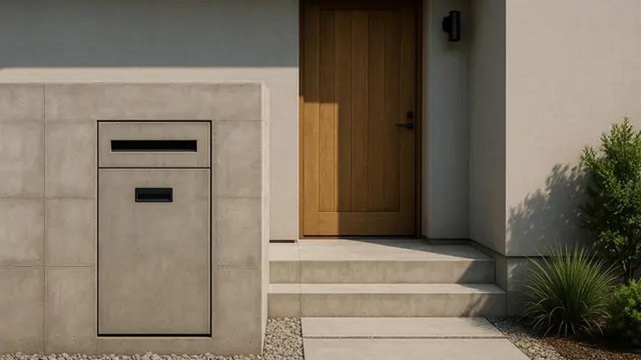 7 Desain Kotak Paket Depan Rumah Minimalis, Aman dan Estetik