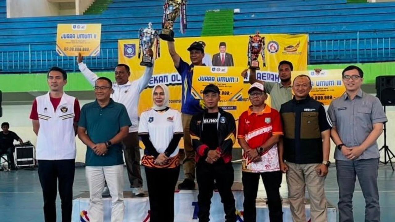 Kabupaten Bangka Raih Gelar Juara Umum Popda XIII Babel 2026, Dominasi Prestasi Atlet Pelajar