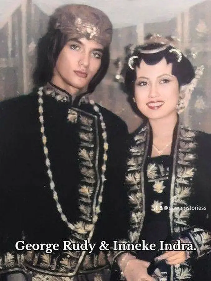 Potret Pernikahan Seleb dan Artis Zaman Dulu, Penampilan George Rudy Jadi Sorotan