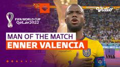Berita video cuplikan aksi Enner Valencia, pemain Ekuador yang menjadi Man of The Match pada laga Qatar vs Ekuador di Piala Dunia 2022, Minggu (20/11/22).