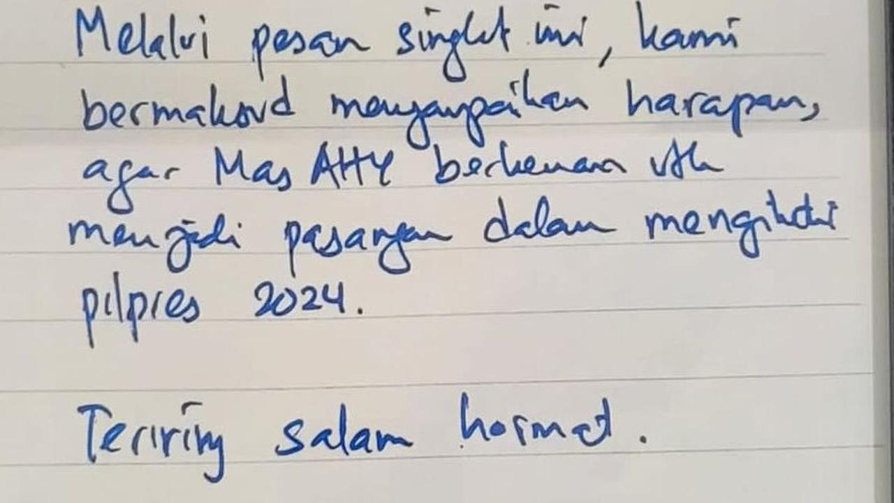 NasDem Minta Demokrat Tak Ributkan Surat Anies ke AHY: Itu Surat Biasa, Bukan Komitmen