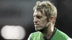 Selebrasi sriker Werder Bremen, Aaron Hunt setelah mencetak gol ke gawang Athletic Bilbao di ajang UEFA Europa League yang digelar di Weser-Stadion, Bremen, 1 Oktober 2009. AFP PHOTO DDP / DAVID HECKER
