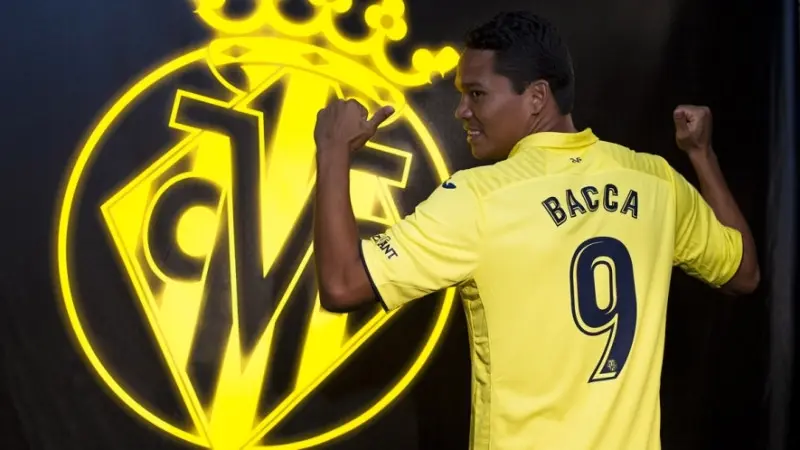 Carlos Bacca pindah dari AC Milan ke Villarreal pada Rabu (16/8/2017). (dok. Villarreal CF)