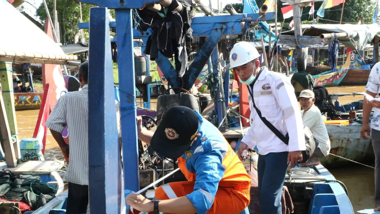 Kantor Kesyahbandaran dan Otoritas Pelabuhan (KSOP) Kelas I Tanjung Emas kembali gelar Gerai Pengukuran dan Penerbitan Pas Kecil