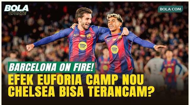 Barcelona akan bertandang ke Stamford Bridge menghadapi Chelsea pada matchday ke-5 Liga Champions 2025/26. Blaugrana datang dengan modal besar setelah menang 4-0 atas Athletic Bilbao di laga pembukaan kembali Camp Nou. Dengan performa naik dan eufori...