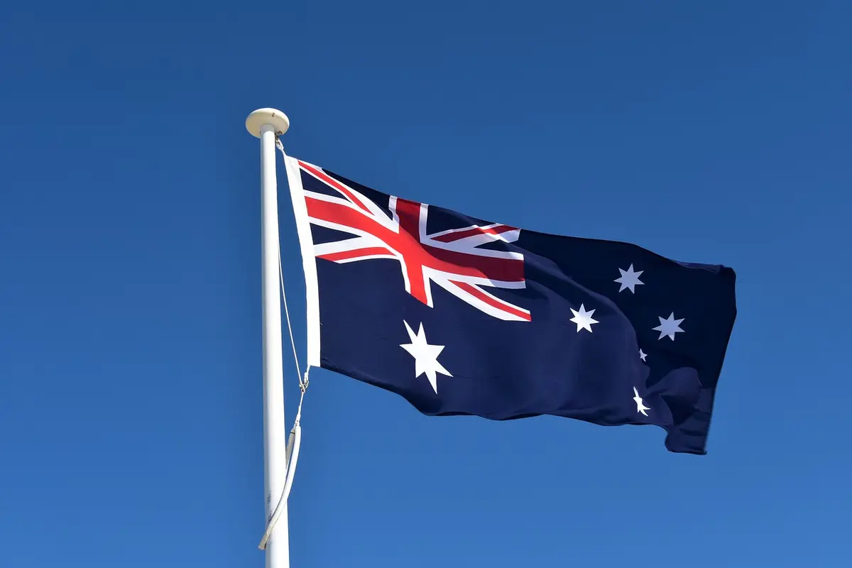Ilustrasi bendera Australia (pixabay)