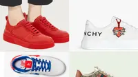 Koleksi New Lunar Year atau Imlek dari berbagai lini sepatu. (Dok: website resmi Givency, Gucci, Nike)