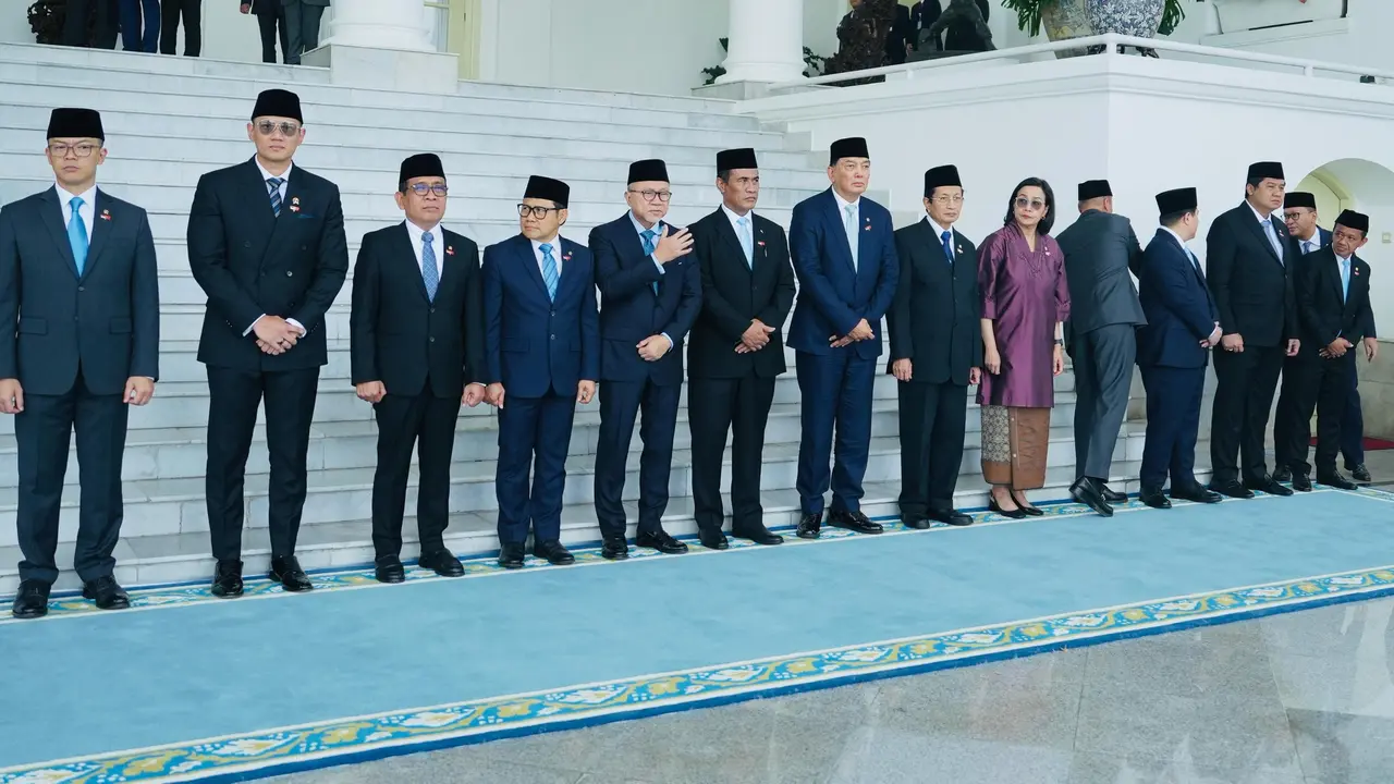 Jajaran Kabinet Merah Putih siap menyambut kedatangan Presiden Turki Recep Tayyep Erdogan.