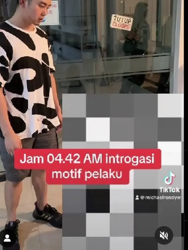 Tiktoker Michael Rendy Wiyono Jadi Korban Perampokan oleh Tetangga di ...