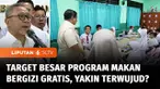 Program makan bergizi gratis dengan skala lebih besar terus disiapkan Pemerintah, meski muncul sejumlah kendala Pemerintah tak ragu akan menggelontorkan anggaran yang lebih besar hingga Rp2 triliun setiap bulannya untuk program makan bergizi gratis.