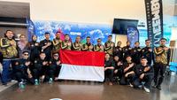 21 Personel Brimob Bela Timnas Indonesia pada Ajang Dunia Indoor Skydiving 2026 di Prancis