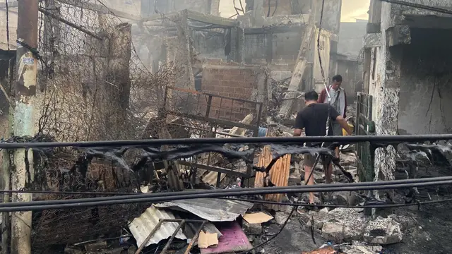 Kondisi Pasca-Kebakaran Depo Pertamina Plumpang Koja Jakarta Utara