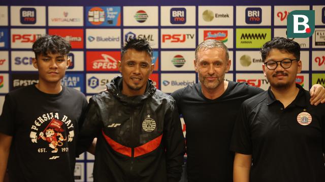 Bek Persija Jakarta, Maman Abdurrahman bermain bareng anaknya, Rafa Abdurahman, di BRI Liga 1 2023/2024.