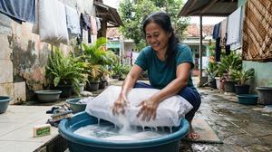 9 Cara Mencuci Bantal agar Tidak Menggumpal dan Tetap Empuk, Perhatikan Tekniknya