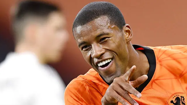 Wijnaldum Sumbang Dua Gol, Belanda Tumbangkan Bosnia and Herzegovina