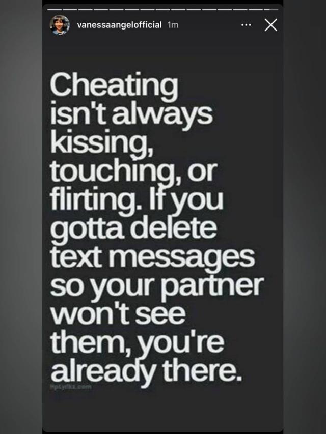 Unggahan Vanessa Angel. (Foto: Instagram @vanessaangelofficial)