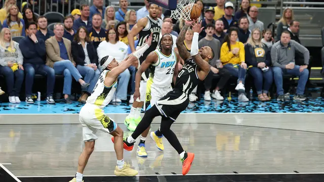 Duel sengit Pacers melawan Bucks di playoff NBA 2025