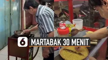 Ada-ada saja yang dilakukan pelanggan ini. Karena merekam momen ketika menunggu pedagang memasak martabak selama 30 menit.